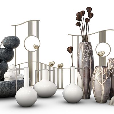 中式装饰品摆件花瓶