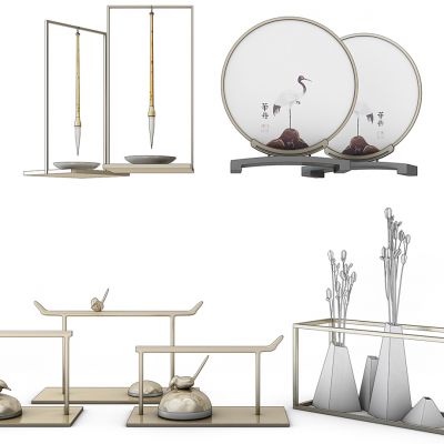 中式装饰品摆件花瓶