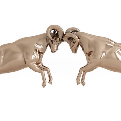 羊雕塑饰品摆件