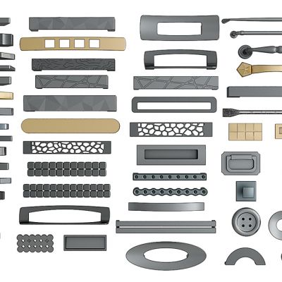 现代门拉手门把手