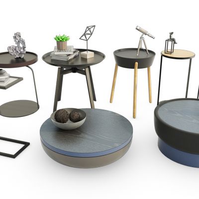 现代茶几摆件组合