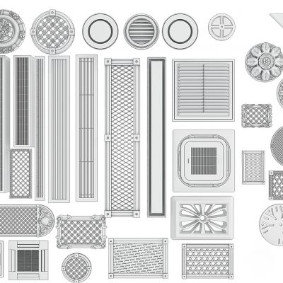 异形空调出风口