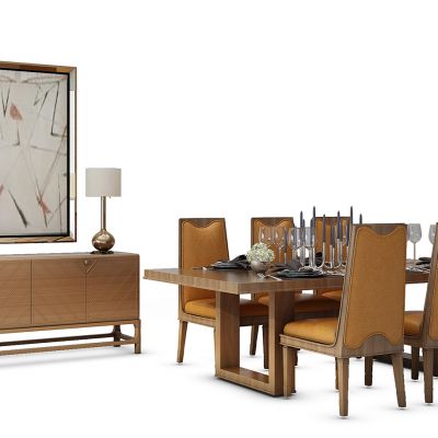 东南亚餐桌椅玄关柜