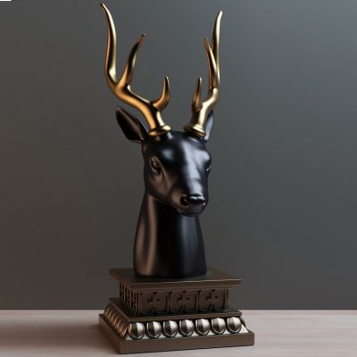 饰品摆件鹿头