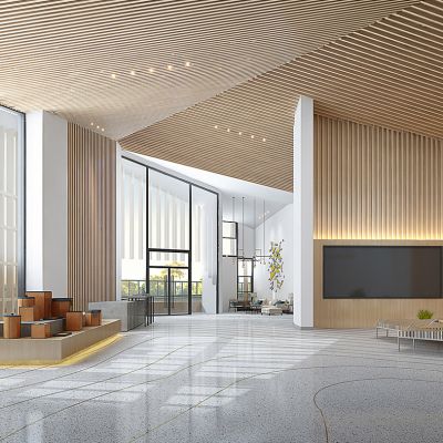 桥王一层展厅3D模型