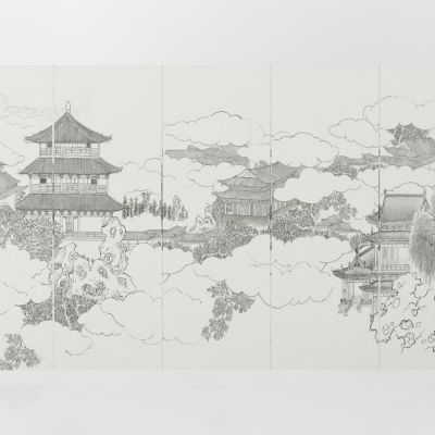 现代风格装饰墙