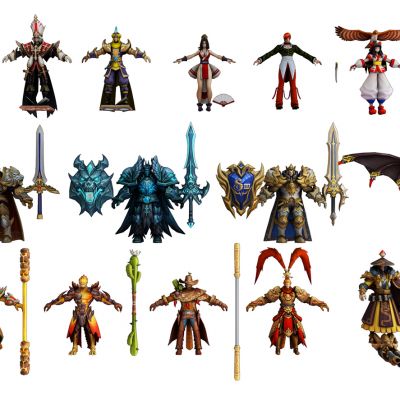 现代王者荣耀人物