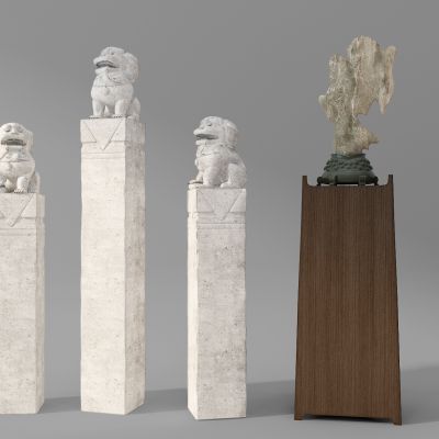 装饰摆件石狮子