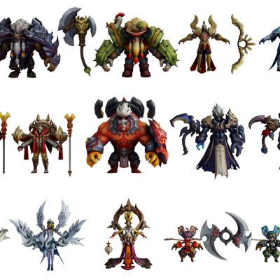 现代王者荣耀人物