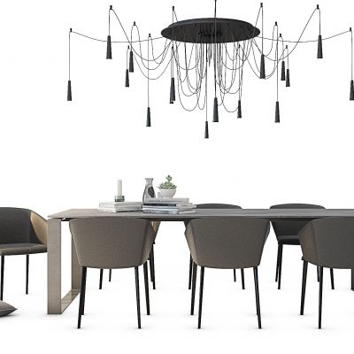 北欧简约桌椅组合