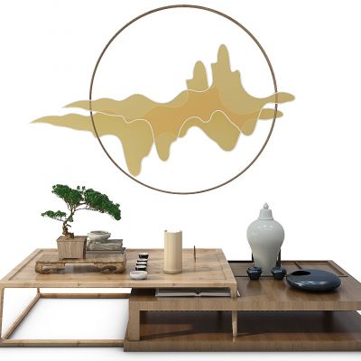 新中式茶几摆件