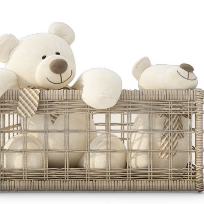 现代儿童玩偶熊