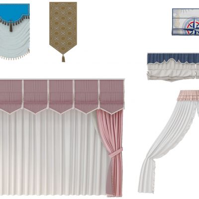 欧式窗帘罗马帘