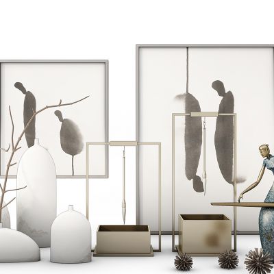 中式花瓶装饰品摆件