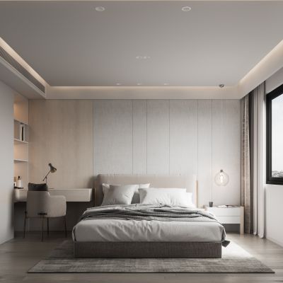 现代卧室