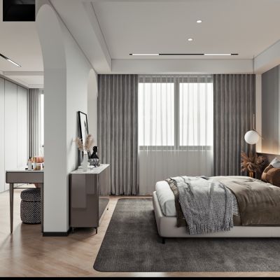 现代卧室