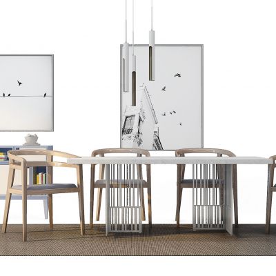 新中式餐桌椅子