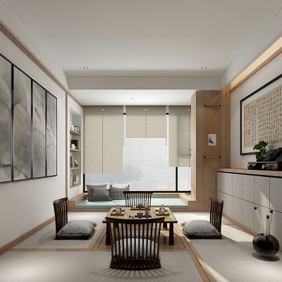 日式榻榻米茶室