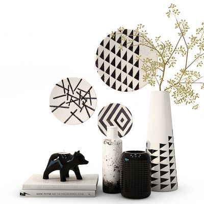 现代花瓶陈设品摆件