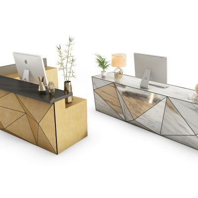 现代个性前台服务台组合