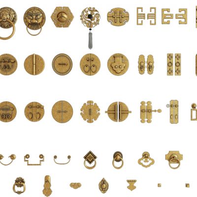 新中式精致拉手