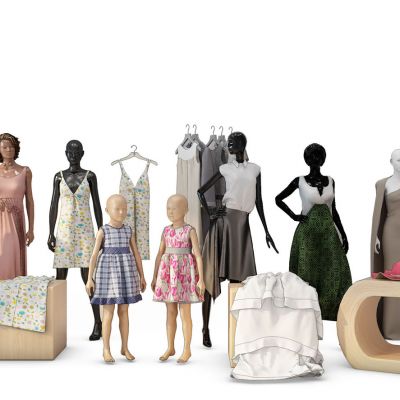 人物饰品模特帽子