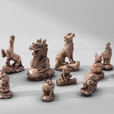 生肖雕塑