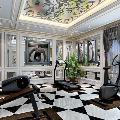 欧式健身房
