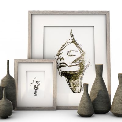 现代花瓶陈设摆件