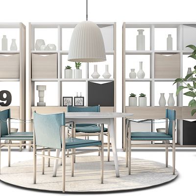 北欧简约桌椅组合