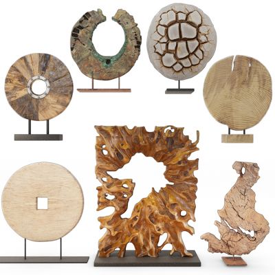 新中式书雕摆件