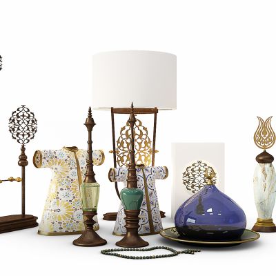 东南亚台灯陈设摆件