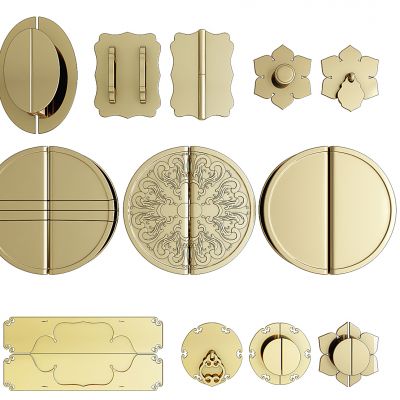 新中式花型系列拉手