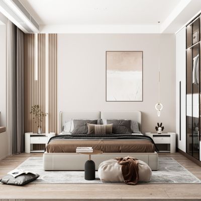 现代卧室