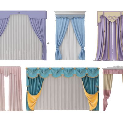 欧式儿童房窗帘