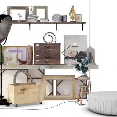 工业风陈设品风扇