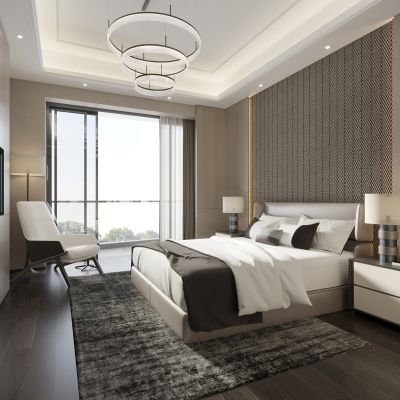 现代卧室
