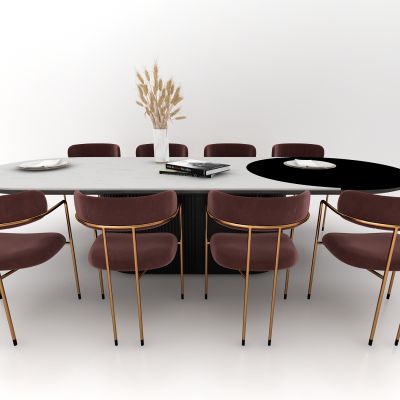 现代风格餐桌