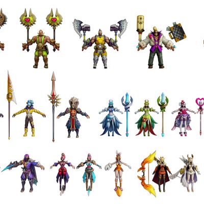 现代王者荣耀人物