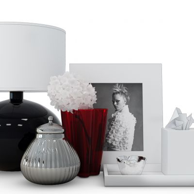 现代陈设摆件台灯相框