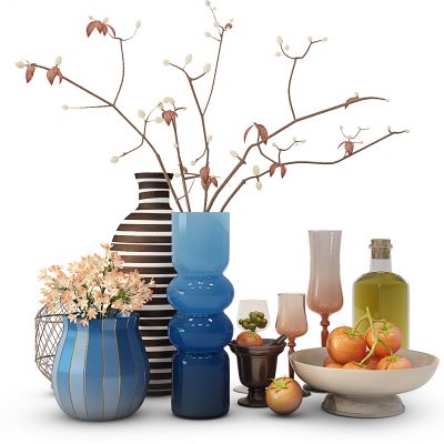 现代花瓶陈设品摆件