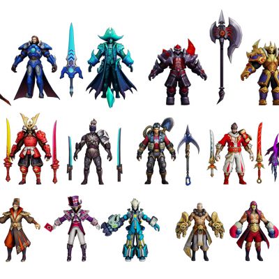 现代王者荣耀人物