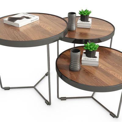 现代茶几摆件组合