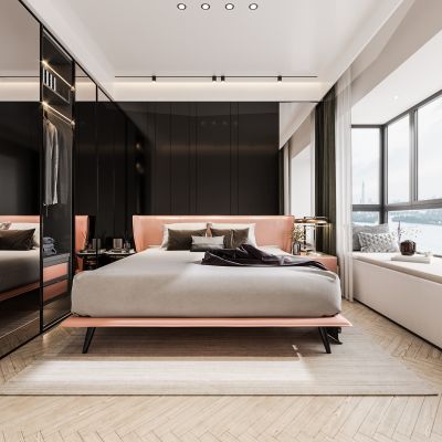 现代卧室