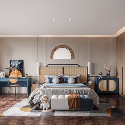 现代卧室