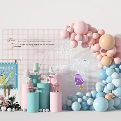 气球组合  摆件  装饰