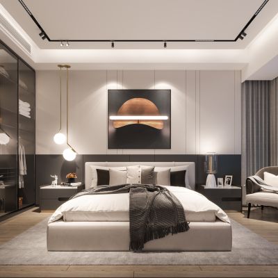 现代卧室
