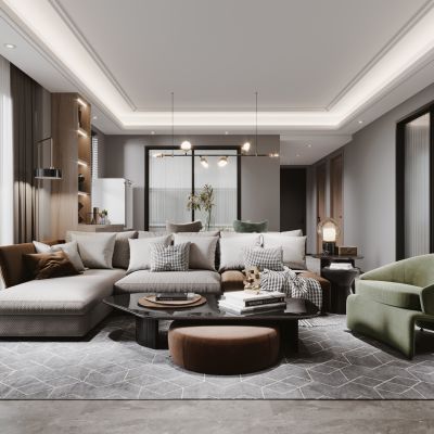 现代客厅