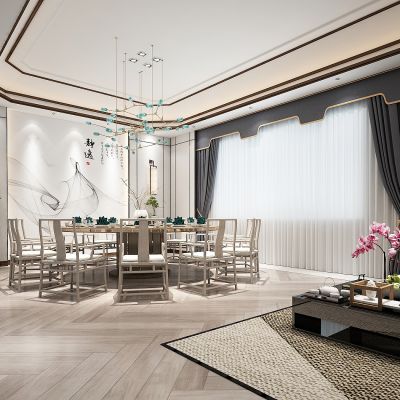 新中式餐厅包间