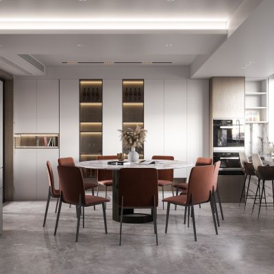 现代客餐厅